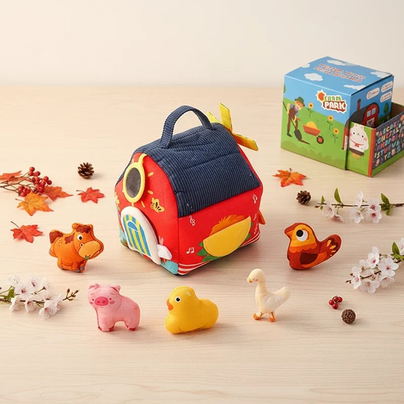 Interactive Plush Farm Playhouse — Inspire Wonderful Early Learning