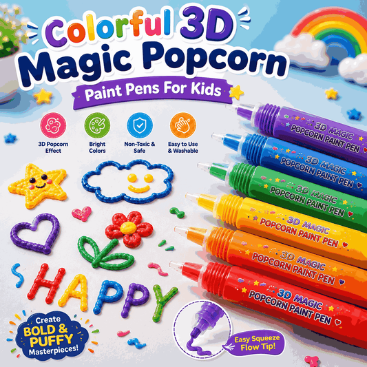 Magic Popcorn Paints Pens — Ignite Creative Discovery