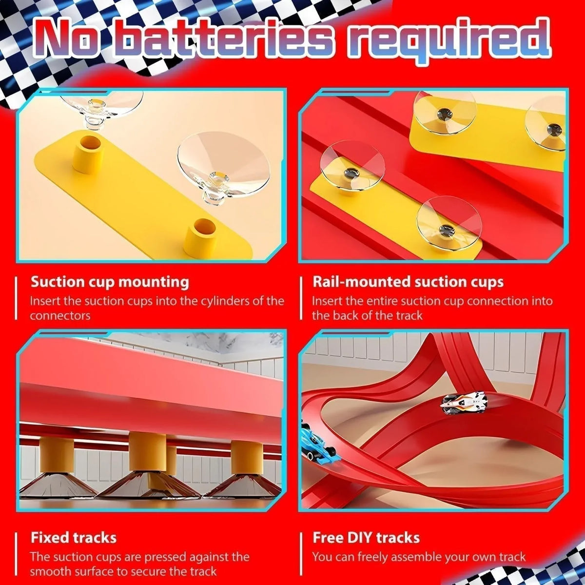 NitroDash Flexible Racing Raceway — Unleash Creative Speed