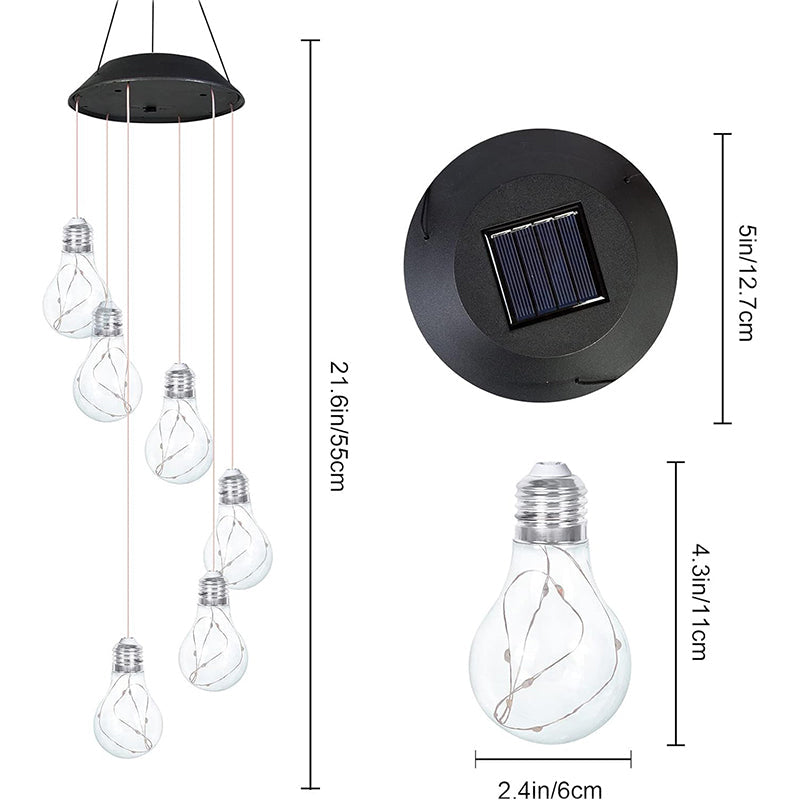 Solar-Powered GlowChimes – Enchant Your Evenings