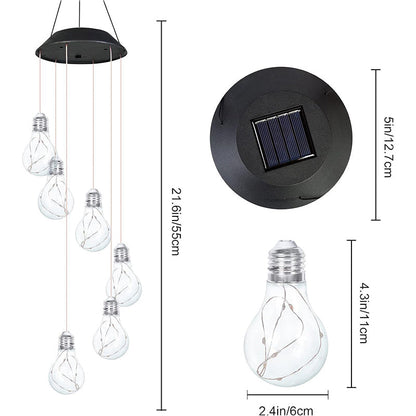 Solar-Powered GlowChimes – Enchant Your Evenings