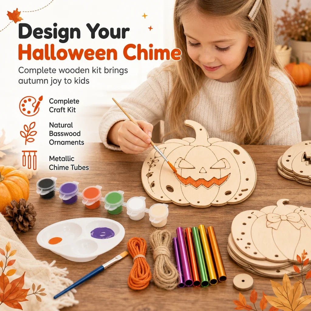 EmberCraft Pumpkin Chime Kit — Ignite Joy, Craft Memories