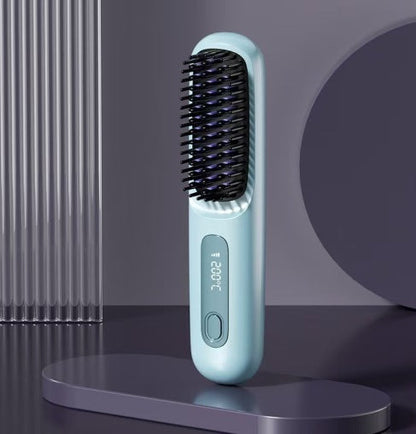 Sophia – Wireless Ceramic Hair Straightener for Frizz-Free Shine