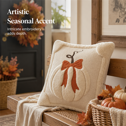 HarvestHaven Pillowcase — Cozy Luxury, Festive Glow
