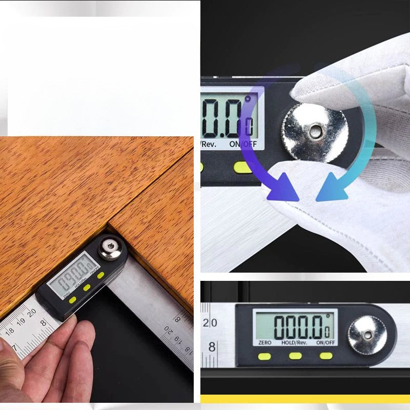 PrecisionPro Digital Angle Gauge – No Error, Full Control