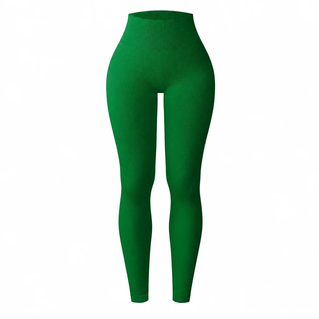 Lina — Seamless Yoga Leggings with High-Waist Support