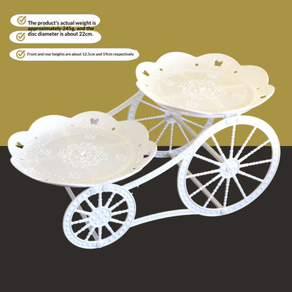 EleganceRack — Two-Tier Dessert Stand | 50% OFF