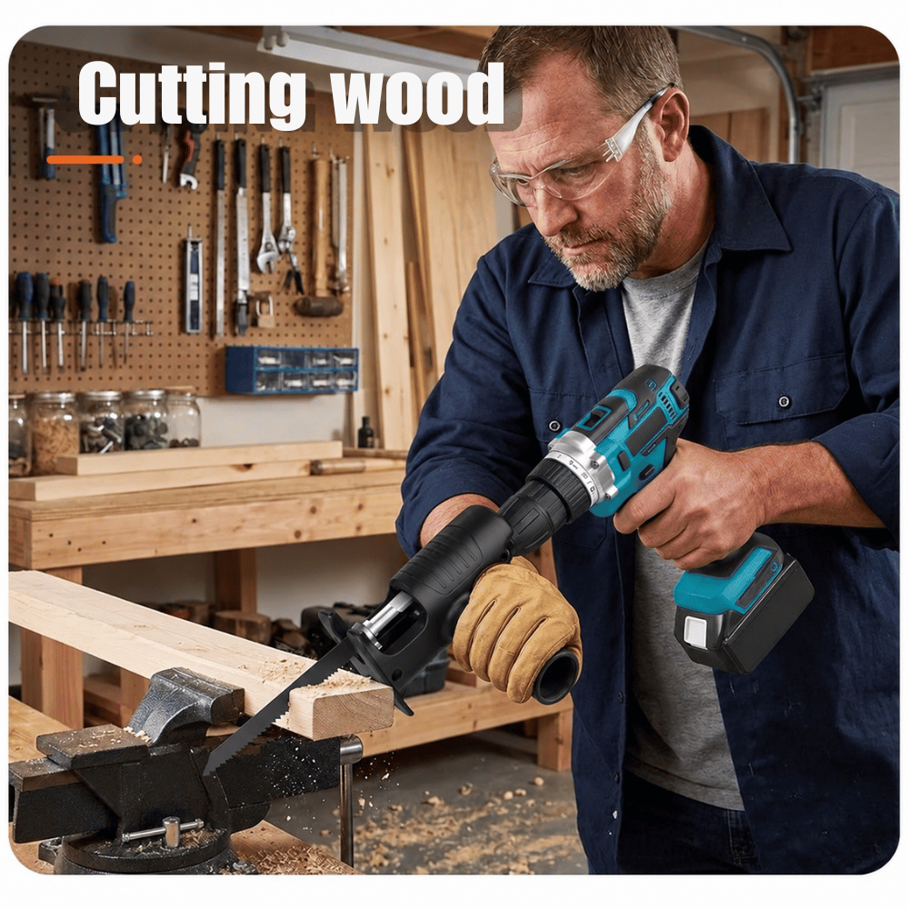 GripCut — Drill-to-Saw Adapter Kit | 50% OFF