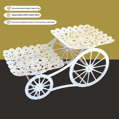 EleganceRack — Two-Tier Dessert Stand | 50% OFF