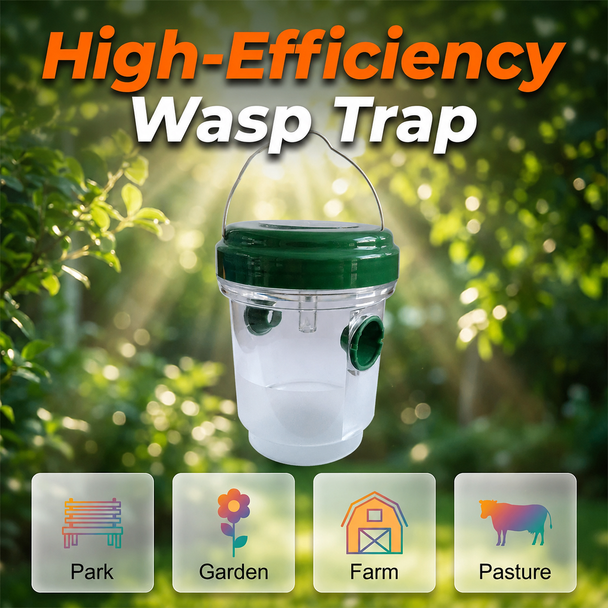 SunGuard — Solar UV Pest Trap Lamp | 50% OFF