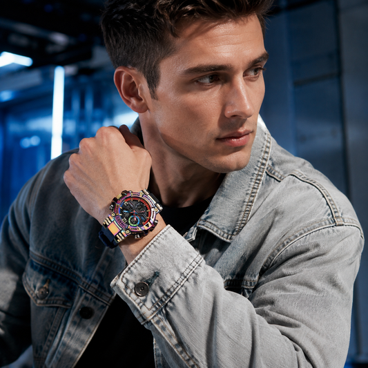TitanVibe — Men's Sport Dual-Display Watch | 50% OFF