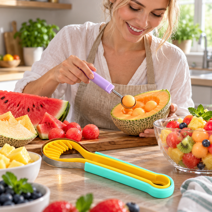 TruSculpt Trio — 3-in-1 Fruit Carving | 1+1 FREE