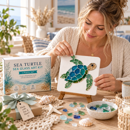SeaLure — DIY Sea Glass Mosaic Kit | 50% OFF