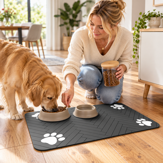 SlipGuard — Pet Feeding Floor Mat | 50% OFF