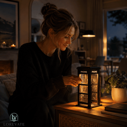 LumaCall — Vintage Phone Booth Lamp | 50% OFF