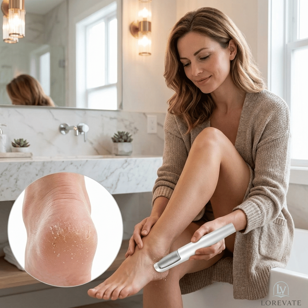 SilkStride — Electric Callus Remover | 50% OFF