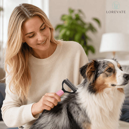 WhisperEase — Double Coat Comb | 1+1 FREE