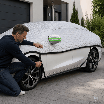 ShieldGuard — Half Car Cover for Your Vehicle | 50% OFF