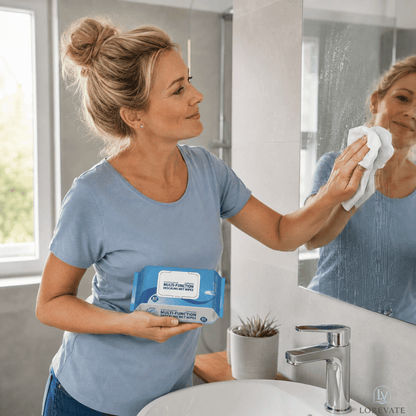 RadianceWipe — Bathroom Descaling Wipes | 1+1 FREE
