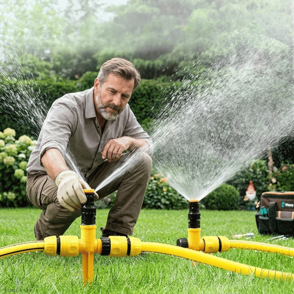 AquaGlide — 360° Garden Sprinkler | 1+2 FREE