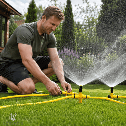 AquaGlide — 360° Garden Sprinkler | 1+2 FREE