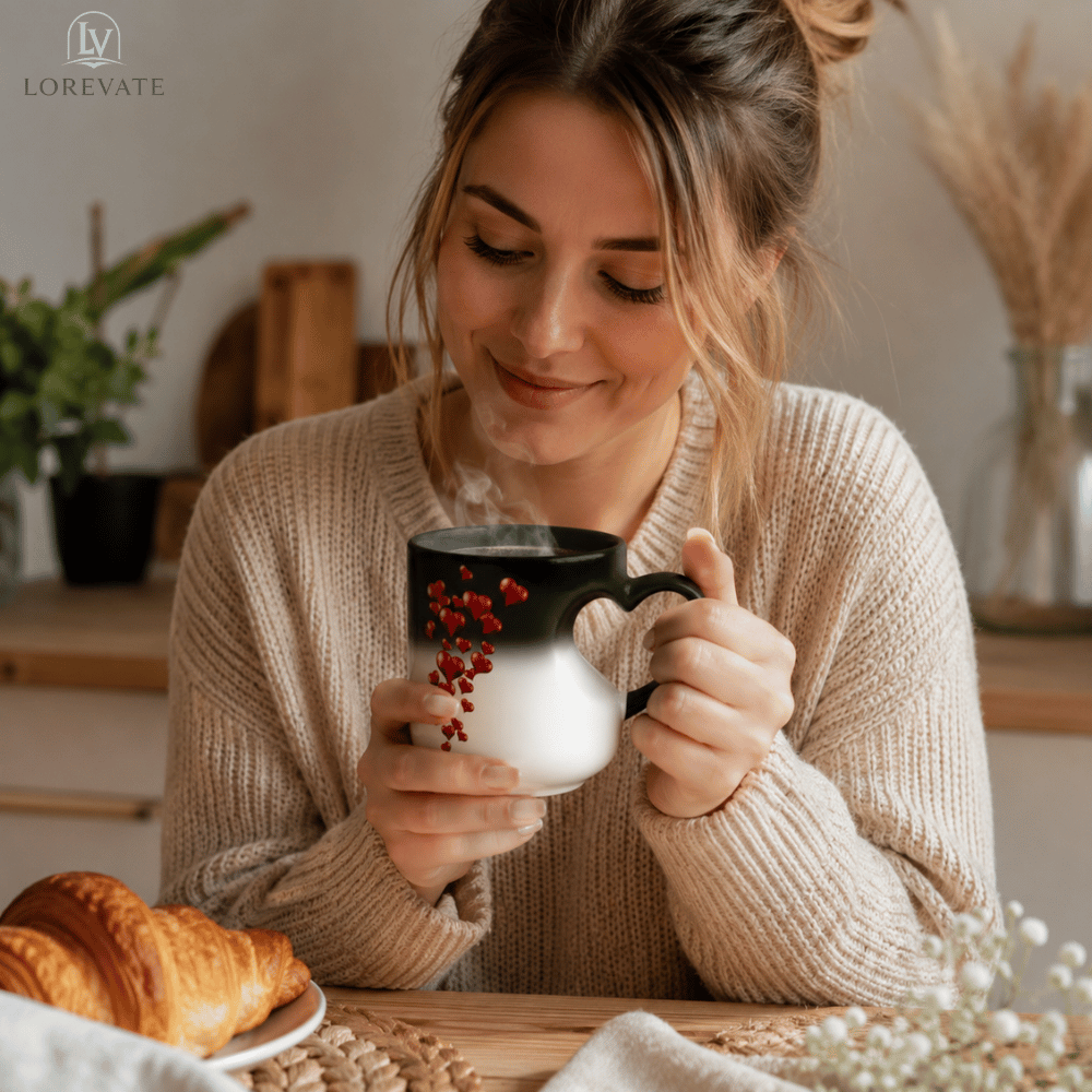 LoveGlow — Heartwarming Mug | 50% OFF