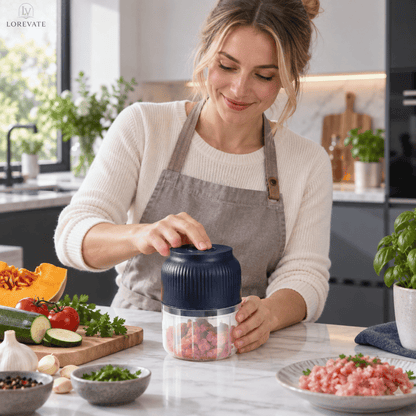 SwiftSlice — Portable USB Mini Food Chopper | 50% OFF
