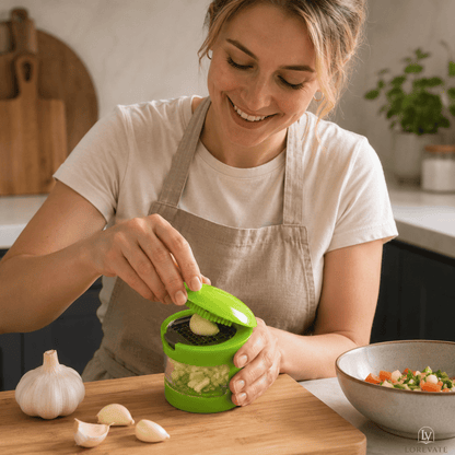 GarlicPrep — Odor-Free Garlic Press | 1+1 FREE