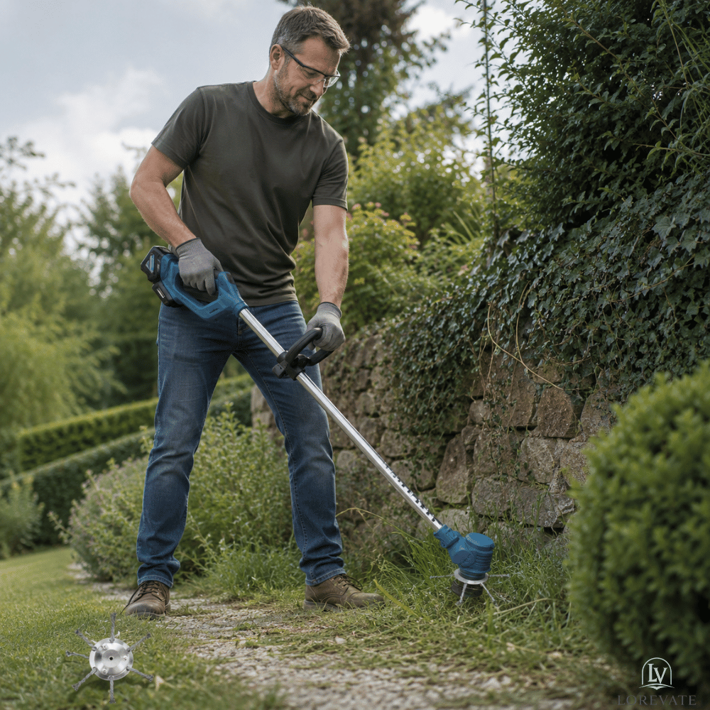 TitanTrim — Steel Wire Weed Cutter | 50% OFF