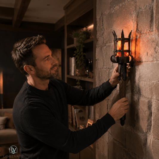 FlameHaven — Medieval Torch Wall Sconce | 50% OFF