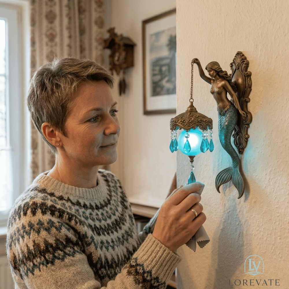 LuminaraMermaid — Fantasy Wall Lamp | 50% OFF
