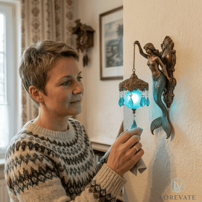 LuminaraMermaid — Fantasy Wall Lamp | 50% OFF