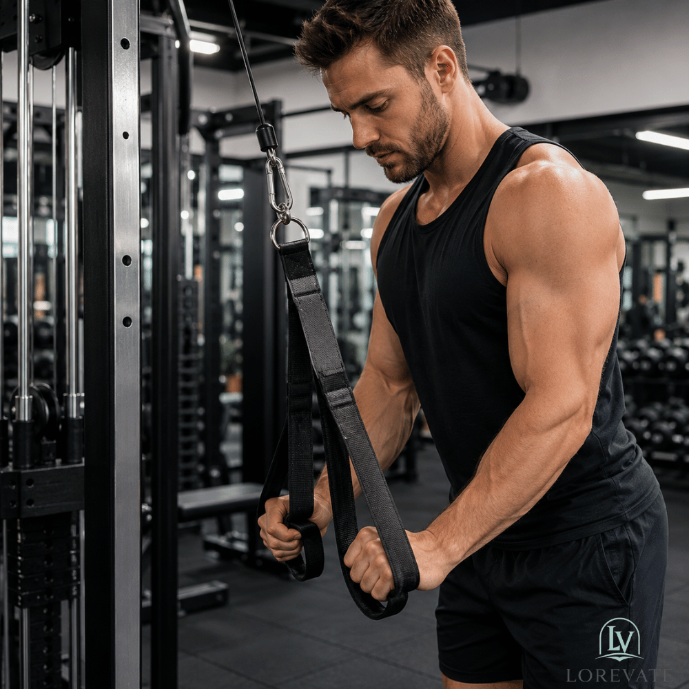TitanGrip — Triceps Rope Attachment | 50% OFF