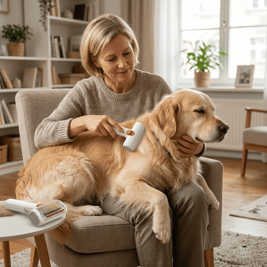 FluffEase — Detangling Grooming Comb | 50% OFF