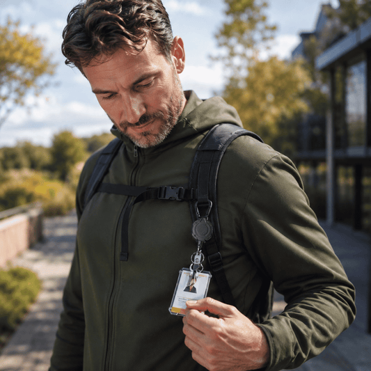 SwiftReel — Retractable ID Badge Holder | 1+2 FREE