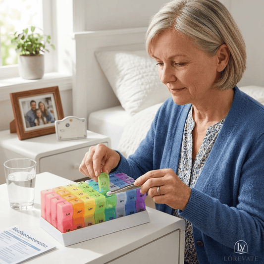 VitaTrack — 31-Day Pill Organizer | 50% OFF