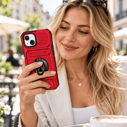 SlimFit — Magnetic Ring Stand Phone Case | 1+1 FREE