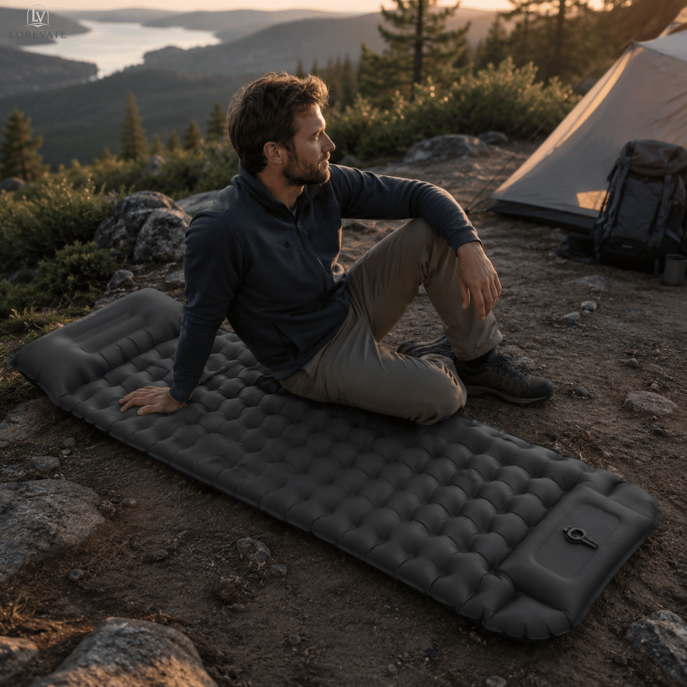 AeroNest — Inflatable Camping Sleep Pad | 50% OFF