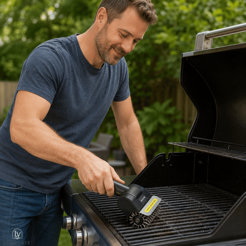 GrillMastersPro — Electric BBQ Cleaning Brush | 50% OFF