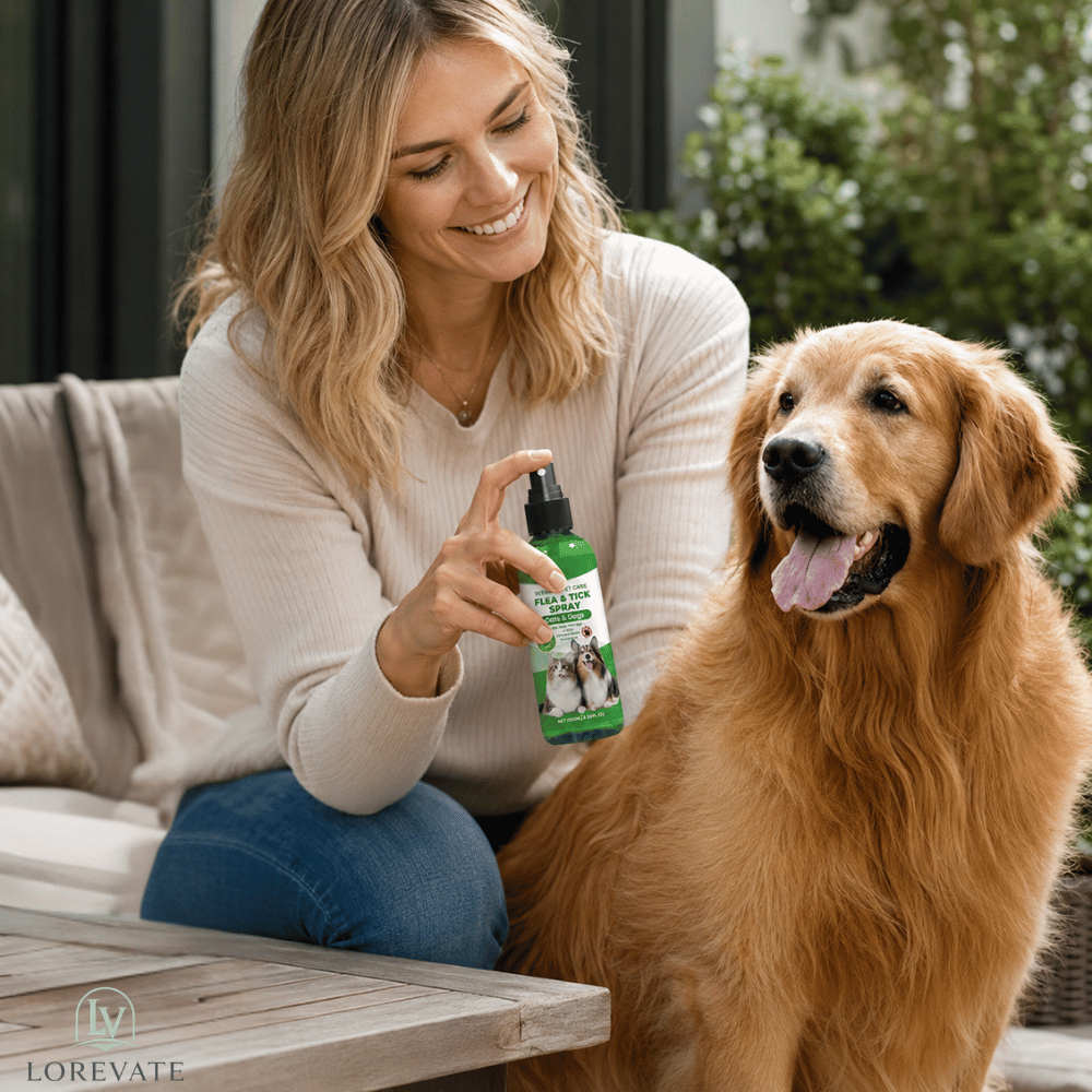 NatureGuard — Plant-Based Pet Flea Spray | 1+1 FREE