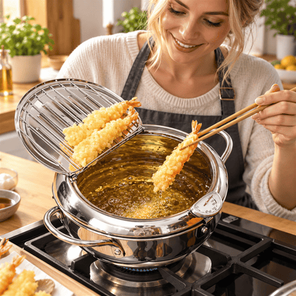 CrispMaster — Friteuse en acier inoxydable | -50 %