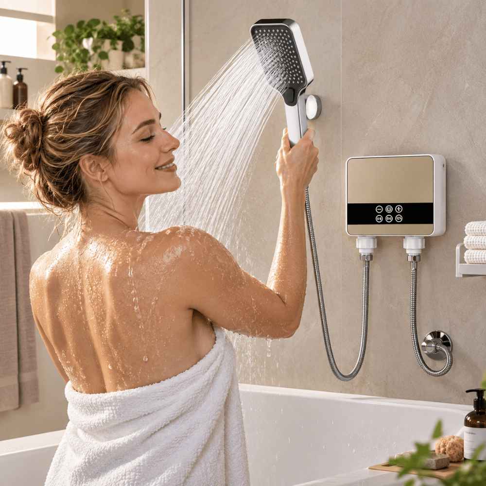 AquaViva — Pommeau de douche à main 4 modes | 50% DE RÉDUCTION