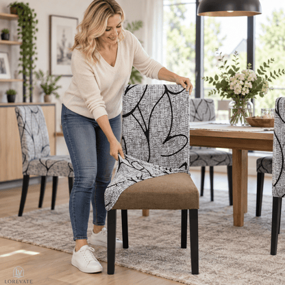 FlexCover — Stretch Elastic Chair Cover | 1+1 FREE