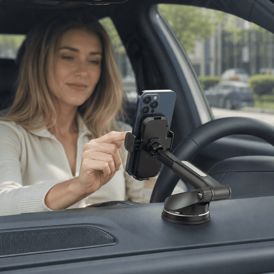 GripMaster — Extendable Suction Car Mount | 50% OFF