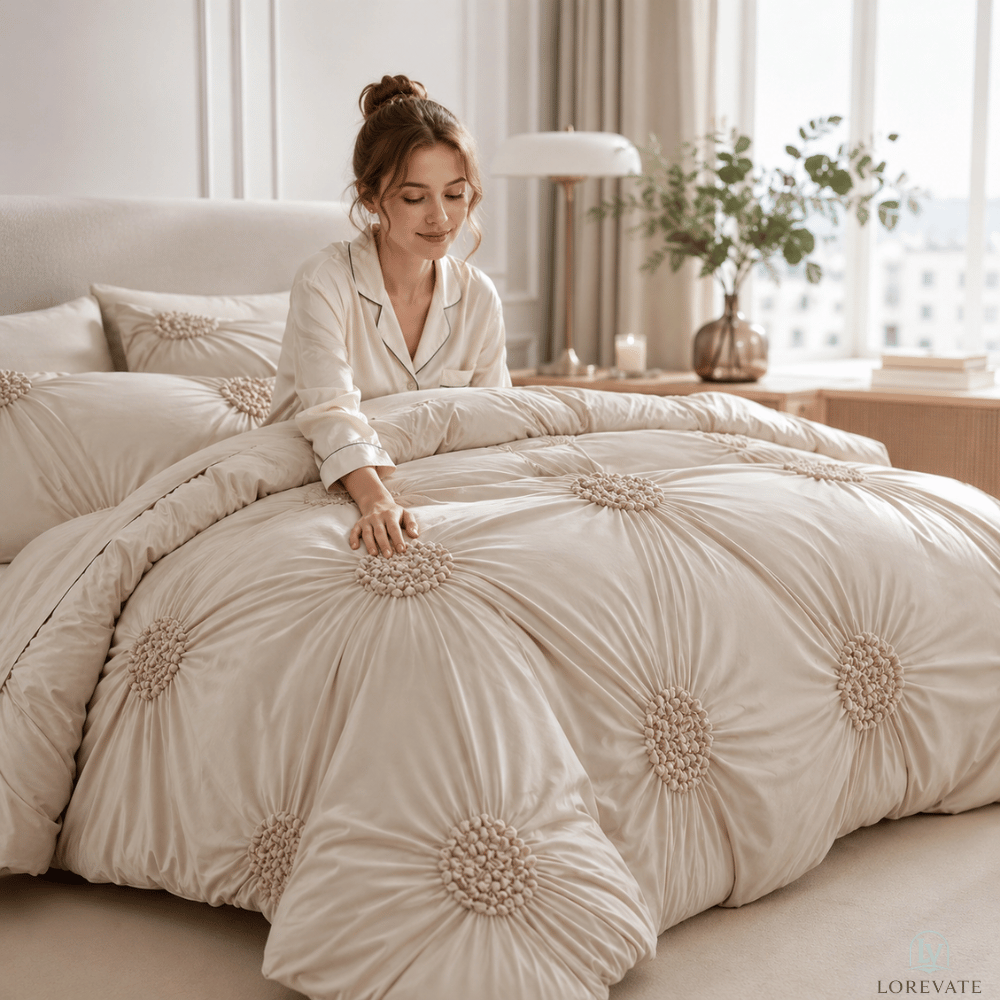 HavenMist — Luxury 3D Duvet Cover Set | 50% OFF
