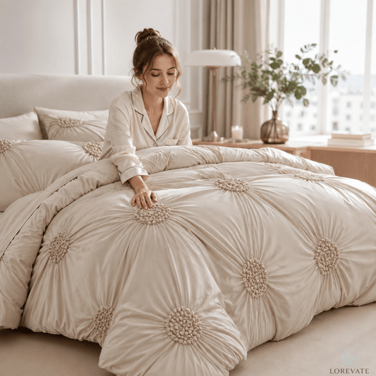 HavenMist — Luxury 3D Duvet Cover Set | 50% OFF