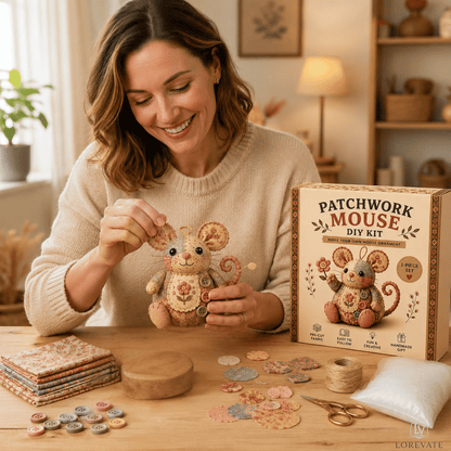 MouseCraft — Vintage Plush Sewing Kit | 50% OFF