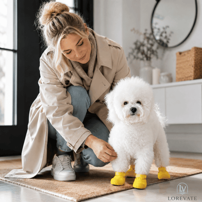AquaPaw Guard — Waterproof Non-Slip Dog Socks | 50% OFF