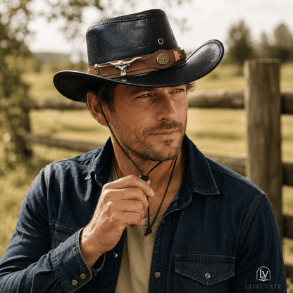 Laramie — Wide-Brim Western Sun Hat | 50% OFF