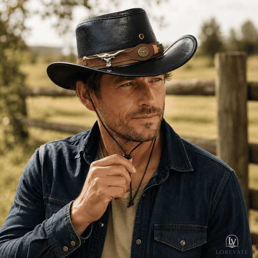 Laramie — Wide-Brim Western Sun Hat | 50% OFF